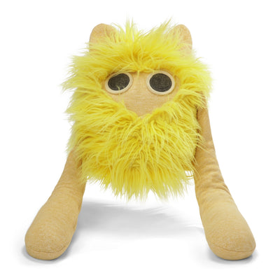 Hairy Hugger, Weighted Sensory Toy, Therapeutic Sensory, Tactile Sensory, Comfort, Yellow