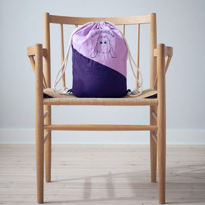 Hairy Hugger, Weighted Sensory Toy, Lilac Bag