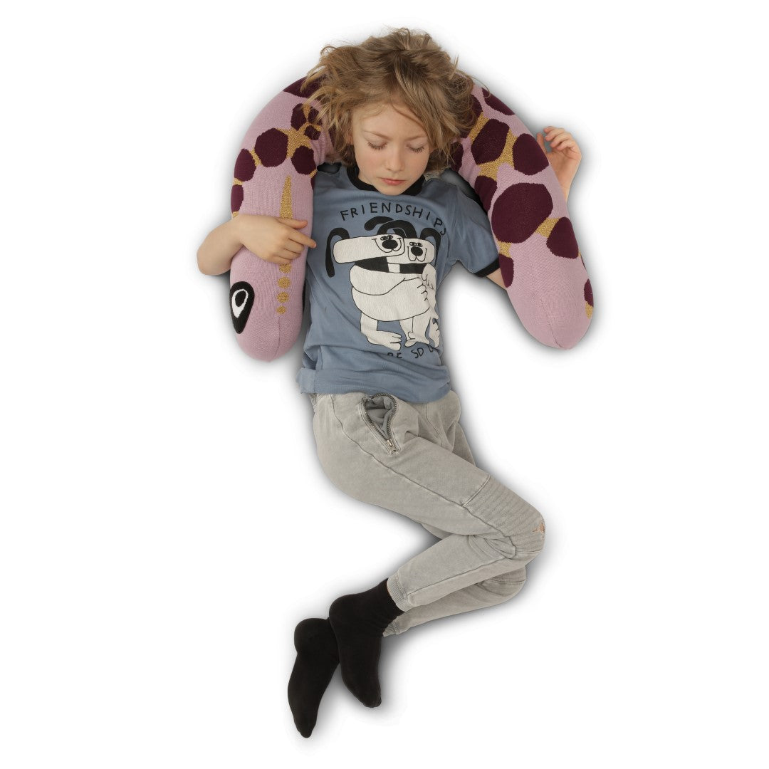 Wrappy Worm, Weighted Sensory Toy, Lilac